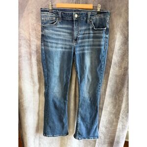 Daytrip Lynx Bootcut Jeans Womens 33S Medium Wash Stretch Denim BTD18007